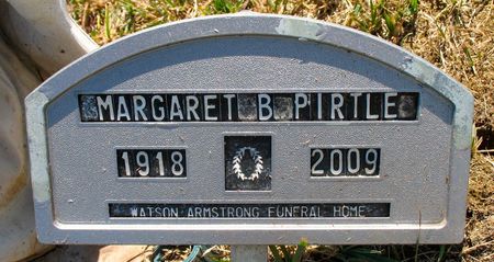 PIRTLE, MARGARET B. - Ringgold County, Iowa | MARGARET B. PIRTLE 
