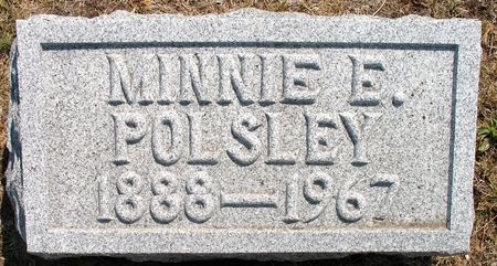 POLSLEY, MINNIE E. - Ringgold County, Iowa | MINNIE E. POLSLEY 