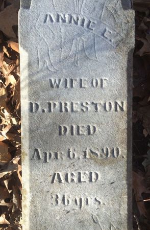 PRESTON, ANNIE E. - Ringgold County, Iowa | ANNIE E. PRESTON 