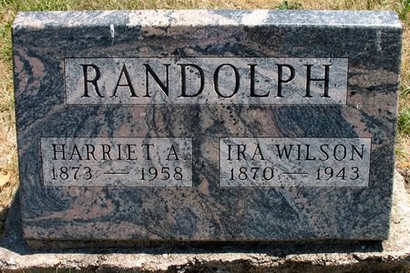 RANDOLPH, HARRIET A. - Ringgold County, Iowa | HARRIET A. RANDOLPH 
