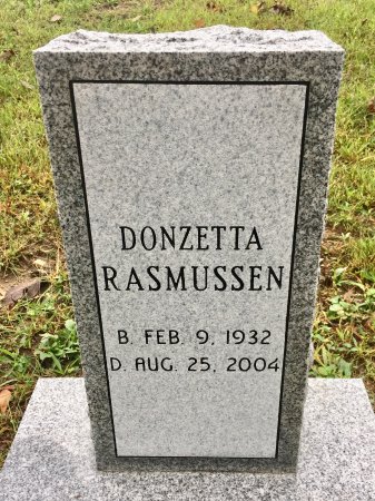 RASMUSSEN, DONZETTA - Ringgold County, Iowa | DONZETTA RASMUSSEN 