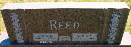REED, ANNA M. (BEVERLAND) - Ringgold County, Iowa | ANNA M. (BEVERLAND) REED 