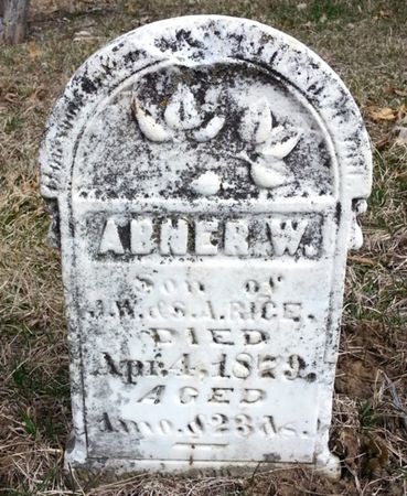 RICE, ABNER W. - Ringgold County, Iowa | ABNER W. RICE 
