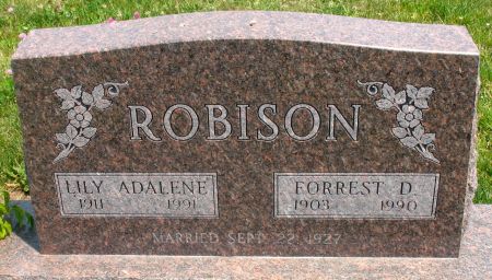ROBISON, FORREST D. - Ringgold County, Iowa | FORREST D. ROBISON 