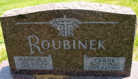 ROUBINEK, FRANK - Ringgold County, Iowa | FRANK ROUBINEK 