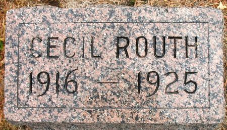 ROUTH, CECIL IRVING - Ringgold County, Iowa | CECIL IRVING ROUTH 
