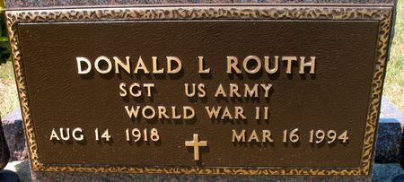 ROUTH, DONALD L. - Ringgold County, Iowa | DONALD L. ROUTH 