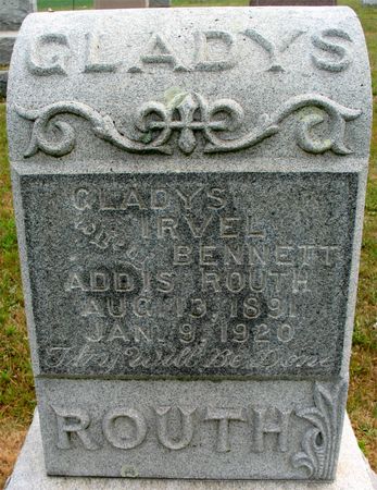 ROUTH, GLADYS IRVEL - Ringgold County, Iowa | GLADYS IRVEL ROUTH 