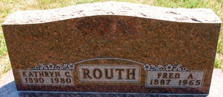 ROUTH, KATHRYN C. - Ringgold County, Iowa | KATHRYN C. ROUTH 