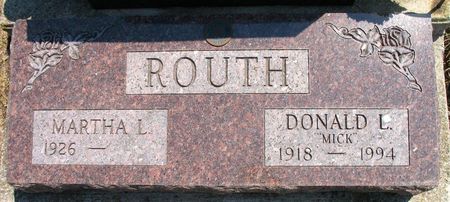 ROUTH, MARTHA LOUISE (BOWER) - Ringgold County, Iowa | MARTHA LOUISE (BOWER) ROUTH 