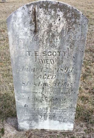 SCOTT, T. E. [THOMAS EMPSON] - Ringgold County, Iowa | T. E. [THOMAS EMPSON] SCOTT 