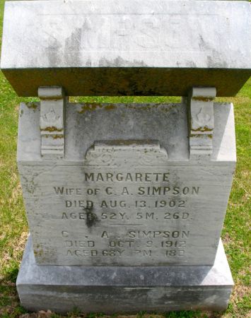 SIMPSON, MARGARETE (CARMICHAEL) - Ringgold County, Iowa | MARGARETE (CARMICHAEL) SIMPSON 