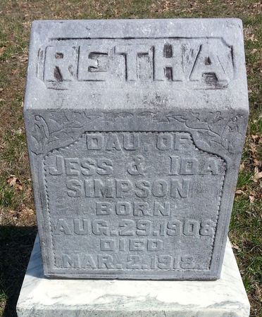 SIMPSON, RETHA - Ringgold County, Iowa | RETHA SIMPSON 