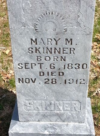 SKINNER, MARY M. - Ringgold County, Iowa | MARY M. SKINNER 