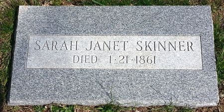SKINNER, SARAH JANET - Ringgold County, Iowa | SARAH JANET SKINNER 