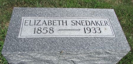 SNEDAKER, ELIZABETH (CULBERTSON) - Ringgold County, Iowa | ELIZABETH (CULBERTSON) SNEDAKER 