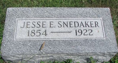 SNEDAKER, JESSE EVERETT - Ringgold County, Iowa | JESSE EVERETT SNEDAKER 