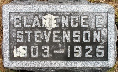 STEVENSON, CLARENCE E. - Ringgold County, Iowa | CLARENCE E. STEVENSON 