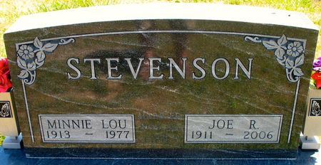 STEVENSON, MINNIE LOU - Ringgold County, Iowa | MINNIE LOU STEVENSON 