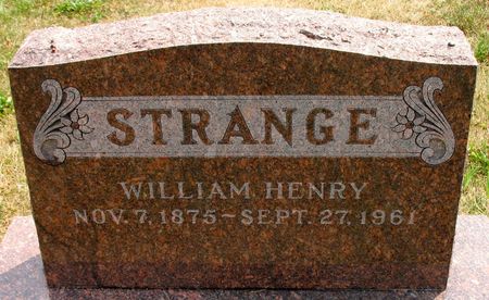 STRANGE, WILLIAM HENRY - Ringgold County, Iowa | WILLIAM HENRY STRANGE 
