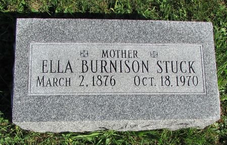 STUCK, ELLA AMANDA (BURNISON) - Ringgold County, Iowa | ELLA AMANDA (BURNISON) STUCK 