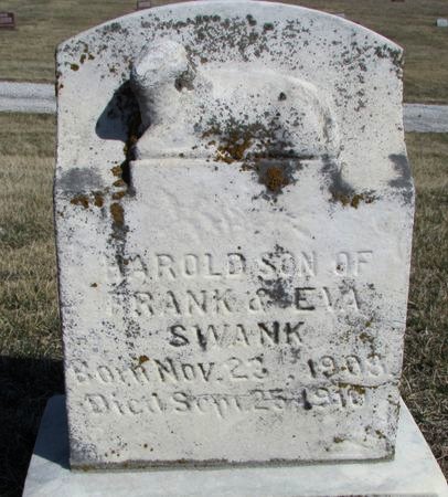SWANK, HAROLD - Ringgold County, Iowa | HAROLD SWANK 