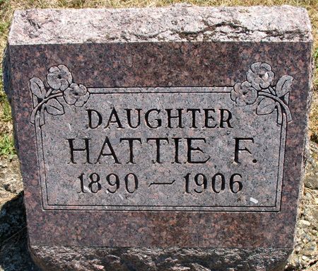 SWANSON, HATTIE F. - Ringgold County, Iowa | HATTIE F. SWANSON 