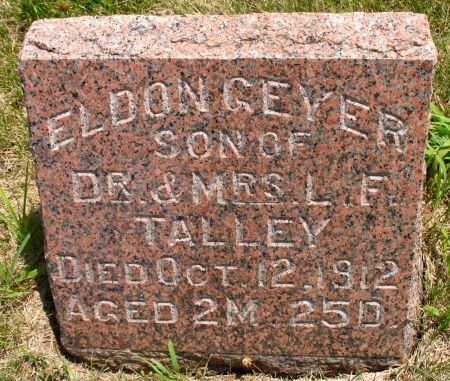 TALLEY, ELDON GEYER - Ringgold County, Iowa | ELDON GEYER TALLEY 