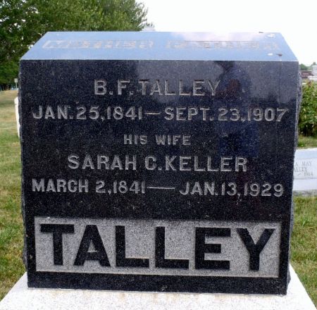 TALLEY, BENJAMIN F. - Ringgold County, Iowa | BENJAMIN F. TALLEY 