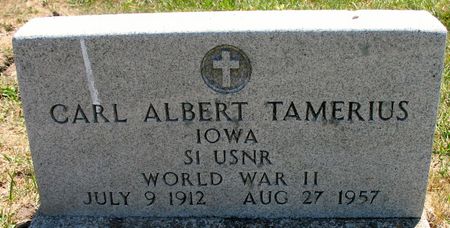 TAMERIUS, CARL ALBERT - Ringgold County, Iowa | CARL ALBERT TAMERIUS 