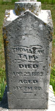 TAPP, THOMAS W. - Ringgold County, Iowa | THOMAS W. TAPP 