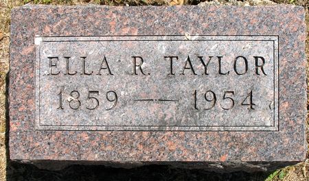TAYLOR, ELLA R. (MCMAHILL) - Ringgold County, Iowa | ELLA R. (MCMAHILL) TAYLOR 