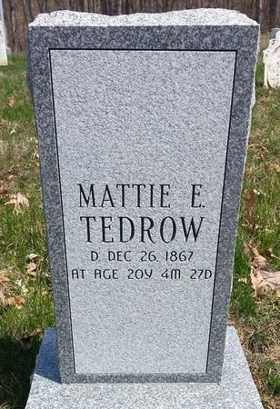 TEDROW, HATTIE E. - Ringgold County, Iowa | HATTIE E. TEDROW 