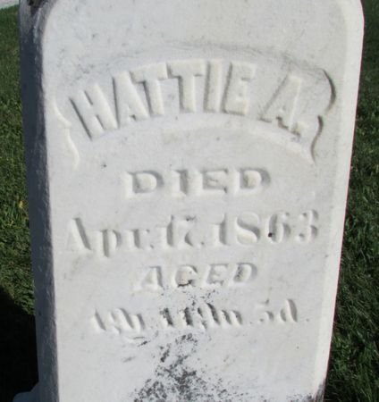 THOMAS, HATTIE A. - Ringgold County, Iowa | HATTIE A. THOMAS 