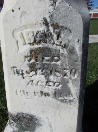 THOMAS, IRA - Ringgold County, Iowa | IRA THOMAS 