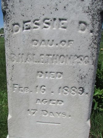 THOMPSON, DESSIE D. - Ringgold County, Iowa | DESSIE D. THOMPSON 