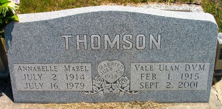 THOMSON, ANNABELLE MABEL (HERBERT) - Ringgold County, Iowa | ANNABELLE MABEL (HERBERT) THOMSON 