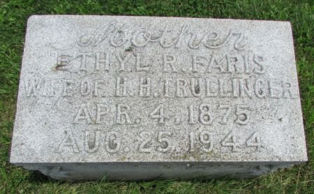 TRULLINGER, ETHYL R. - Ringgold County, Iowa | ETHYL R. TRULLINGER 