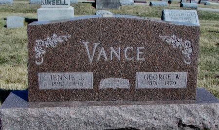 VANCE, GEORGE W. - Ringgold County, Iowa | GEORGE W. VANCE 