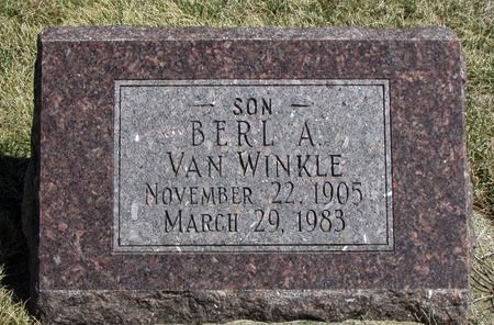 VAN WINKLE, BERL A. - Ringgold County, Iowa | BERL A. VAN WINKLE 
