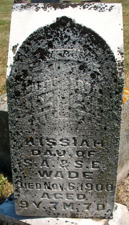 WADE, KISSIAH - Ringgold County, Iowa | KISSIAH WADE 