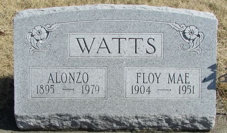 WATTS, FLOY MAE - Ringgold County, Iowa | FLOY MAE WATTS 