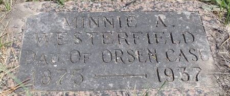 WESTERFIELD, MINNIE A. - Ringgold County, Iowa | MINNIE A. WESTERFIELD 