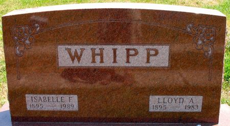 WHIPP, ISABELLE (FARQUHAR) - Ringgold County, Iowa | ISABELLE (FARQUHAR) WHIPP 