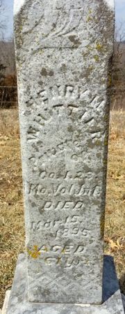 WHITTIER, HENRY M. - Ringgold County, Iowa | HENRY M. WHITTIER 