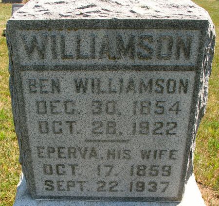 WILLIAMSON, EPERVA (ROUTH) - Ringgold County, Iowa | EPERVA (ROUTH) WILLIAMSON 