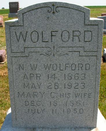 WOLFORD, MARY C. (LARSON) - Ringgold County, Iowa | MARY C. (LARSON) WOLFORD 