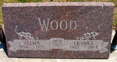 WOOD, L. BANKS - Ringgold County, Iowa | L. BANKS WOOD 
