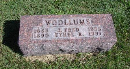 DADY WOOLLUMS, ETHEL RENA - Ringgold County, Iowa | ETHEL RENA DADY WOOLLUMS 