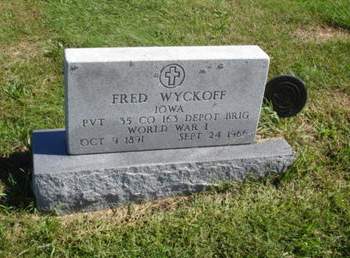WYCKOFF, FRED - Ringgold County, Iowa | FRED WYCKOFF 
